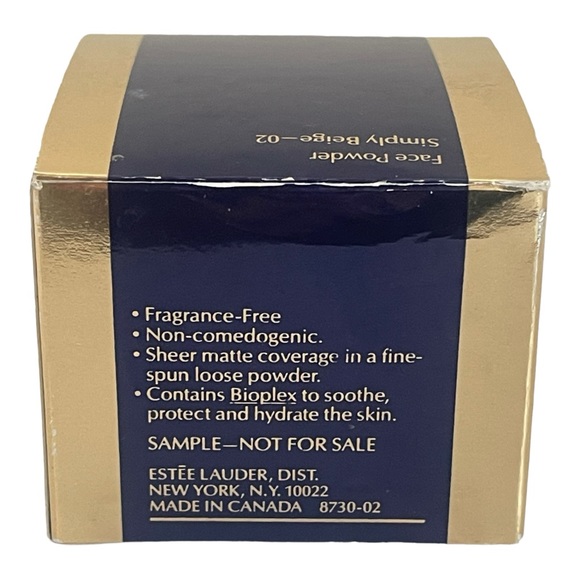 Estée Lauder Signature Loose Face Powder Simply Beige 02 Travel Size .2 oz New - Picture 2 of 4